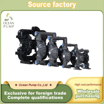 Aluminum alloy diaphragm pump