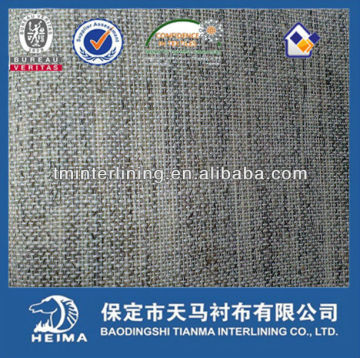 hair interlining canvas for front of suit, uniform and overcoat