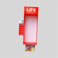 Single-Sided PVC Snow Foam Board Floor Display Stand