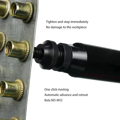 Fully Automatic M3-12 Industrial Pneumatic Nut Riveting Gun and Hydraulic Riveting Machine