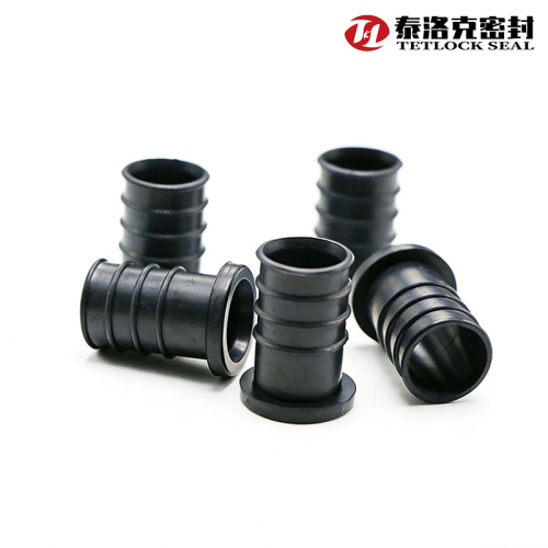 Özel Siyah Kauçuk Hortum Bağlantı Sızdırmazlık Parçaları