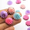 Sweet Cookie Shaped Resin Flat Back Cabochon DIY Toy Decor Beads Phone Shell Decoration Charms