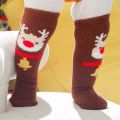 Çocuklar Sherpa Assed Fluffy Slipper Socks