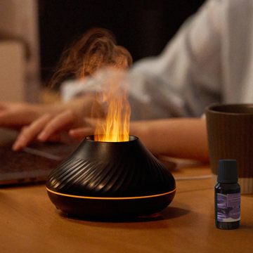 Creative Hotel Home USB Desktop Electric Fire Aroma Diffusers