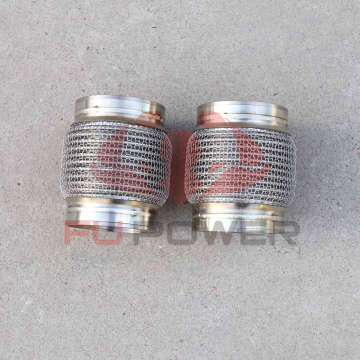 Custom Titanium Flex Bellow (Super Rib Bellow) - Sizes 1.75", 2.5", 3", 3.5", 4