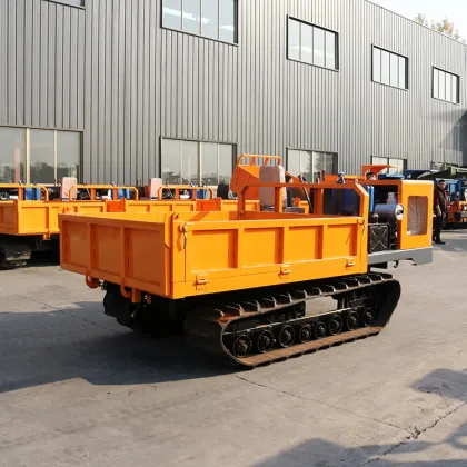 1T Rubber Track Agricultural Dumper Transporter
