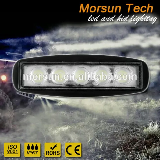 Sweden popular 15w work lightbar Spot light bar daytime running light
