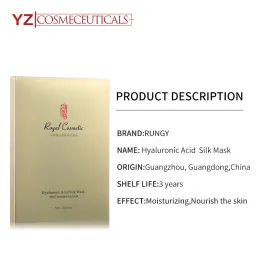 Anti aging skin lift facial mask hyaluronic acid