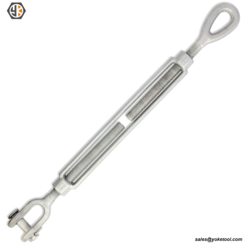 Stainless Steel Turnbuckle With Jaw End Fittings | Utility Pole Line Hardware