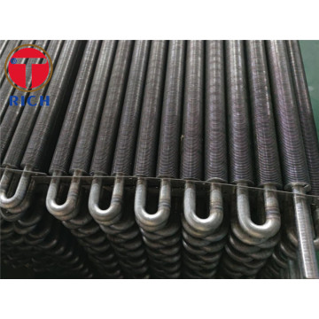 Brown Fintube Hairpin Heat Exchanger Embedded Finned Tube