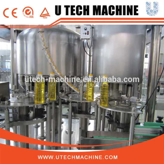 High Capacity Automatic PET Bottle Cooking Oil Filling Machine
