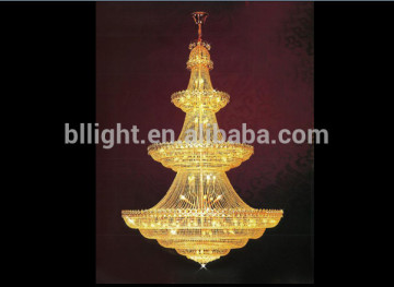 24K golden plated luster modern chandelier lighting in Dubai