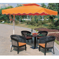 Paketë elegante Cafe PE Wicker Set për ngrënie të papërshkueshëm nga uji