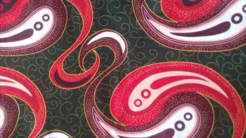 100% Cotton Fabric African Real Wax Print for Women Fashion Shining Finished