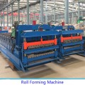 double layer glazed tile roll forming machinery