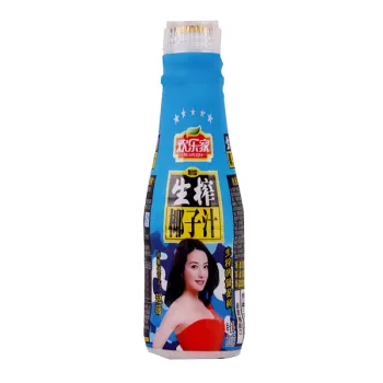 Beverage bottle dustproof PET heat shrink film cover