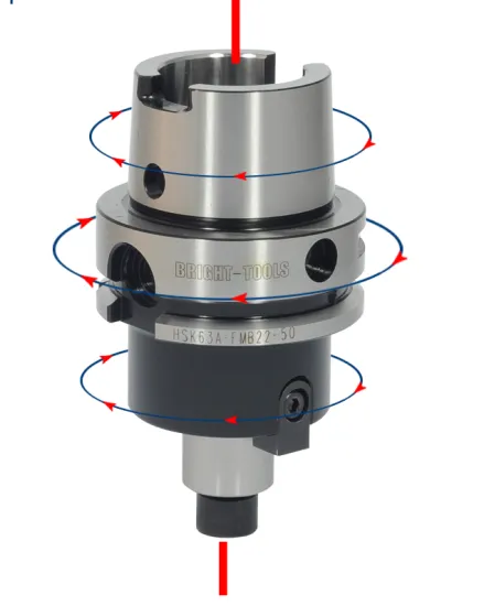 Bright-Tools HSK-A Series FMB Face Mill Holder for CNC Machines