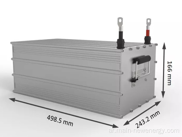24V168AH عمر طويل وبطارية ليثيوم قوية