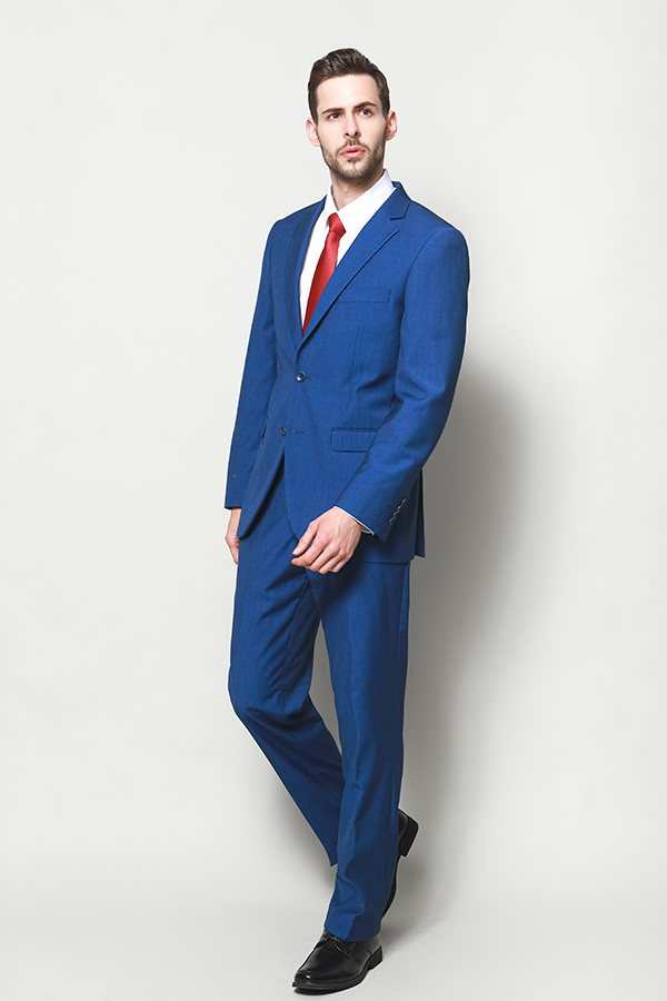 MEN'S BRIGHT ROYALE JKT SUITS