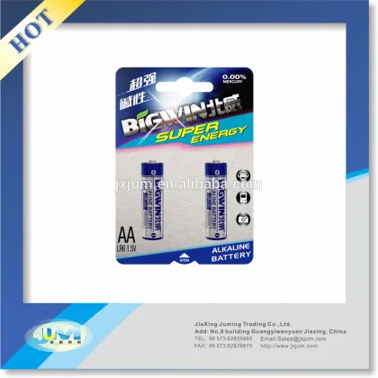 alkaline battery lr6 1.5v dry battery