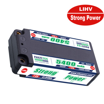 130C 5400mAh Lipo Battery Pack for RC Cars