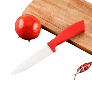 ABS Red Handle 6 Inches Ceramic Knife
