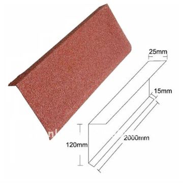 stone coated Evens Flashing metal roofing