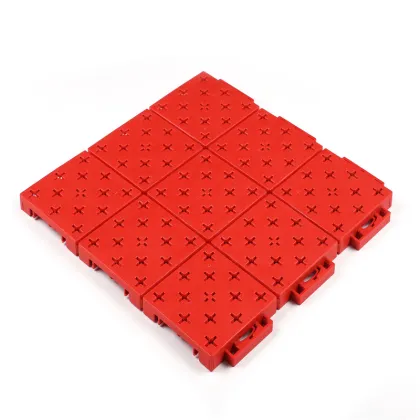 Elastic cushion pad outdoor Basketball court floor