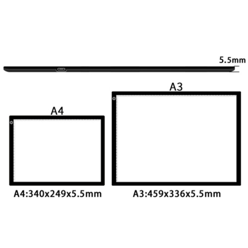 Suron Stencil Drawing Tracing Table Box