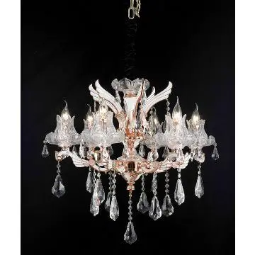 Small Crystal Chandelier Lamp