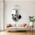 Large Irregular Wall Shaped Frameless Wall Mirror