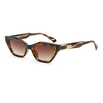 Chunky Geometric Lightweight Retro Cat Eye Sunglasses