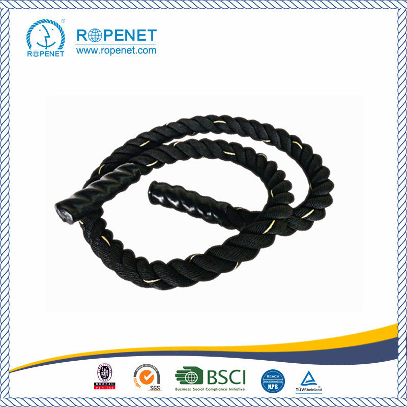 1.5" Black Poly Dacron Climbing Rope