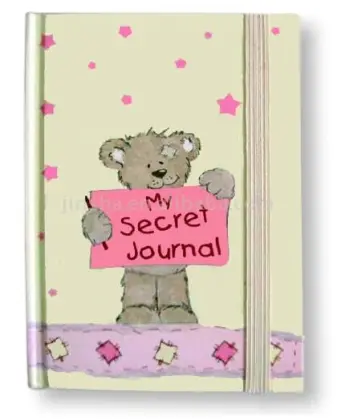 Hard Cover Notebook-cute bear