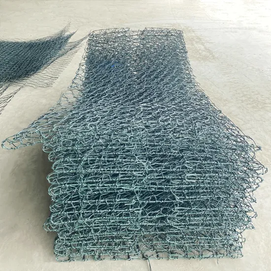 PVC Coated Twisted Wire Gabion Baskets