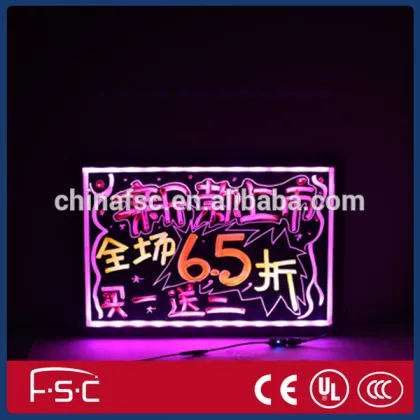 Indoor display lighting fluoresent board led colorful board