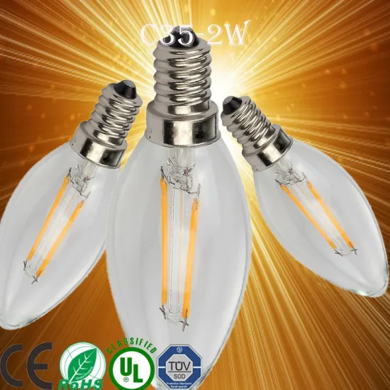 PD-Lamp 450LM 4W Remote Phosphor LED Filament Candle Bulb