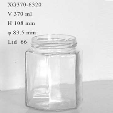 Glass Food Jar (XG370-6320)