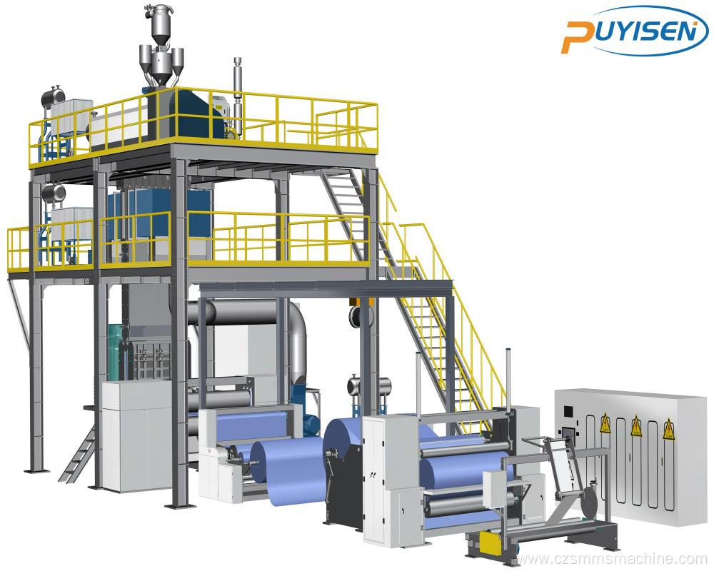 Single S 1600mm Non Woven Production Line