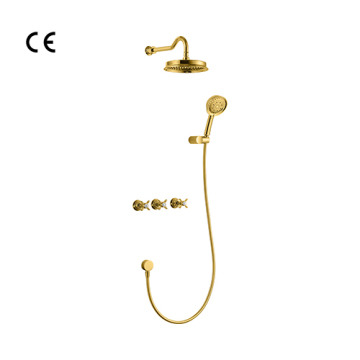 Combinazione doccia con soffione e doccetta