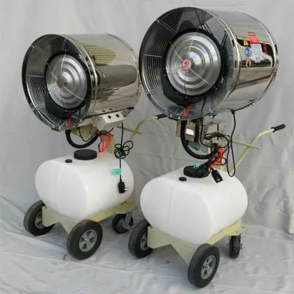 Industrial Cooling Fan with Humidification - 60L 800W Motor Workshop Fan