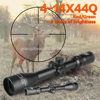 GZ10151 hunting gun rifle 4-14x44 riflescope optics mil dot reticle rifle scope outdoor equipment shockproof tactical sight