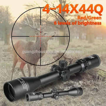 GZ10151 hunting gun rifle 4-14x44 riflescope optics mil dot reticle rifle scope outdoor equipment shockproof tactical sight