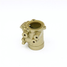 Die cast blank CNC machined copper flange