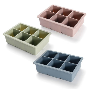 Custom Flexible Mini Silicone Ice Cube Trays with Lid - High Quality