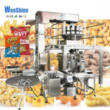 10/14 têtes multi-tête pesser les frites françaises alimentaires pesant la machine d&#39;emballage