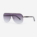 Pilot Fashion Metal Unisex Sunglasses