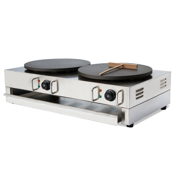 Double head crepe maker machine electric