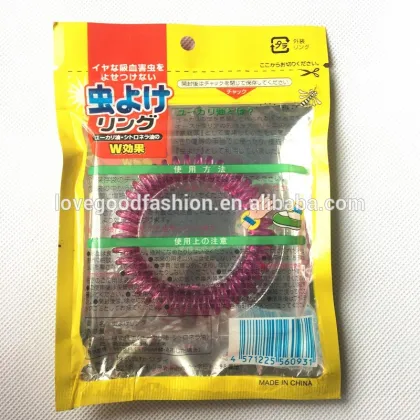Natural Essential Oil Mosquito Repellent Band Bracelets With MSDS