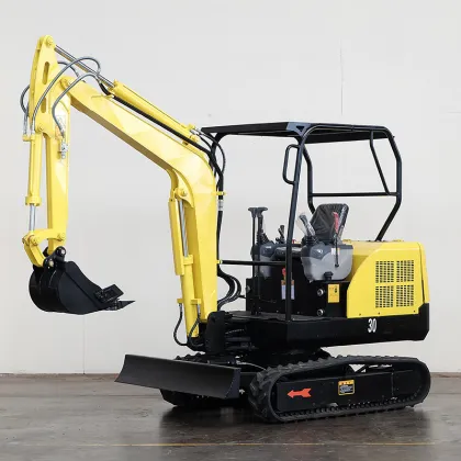 New Mini Excavator for Family Farms: Multifunctional and Compact